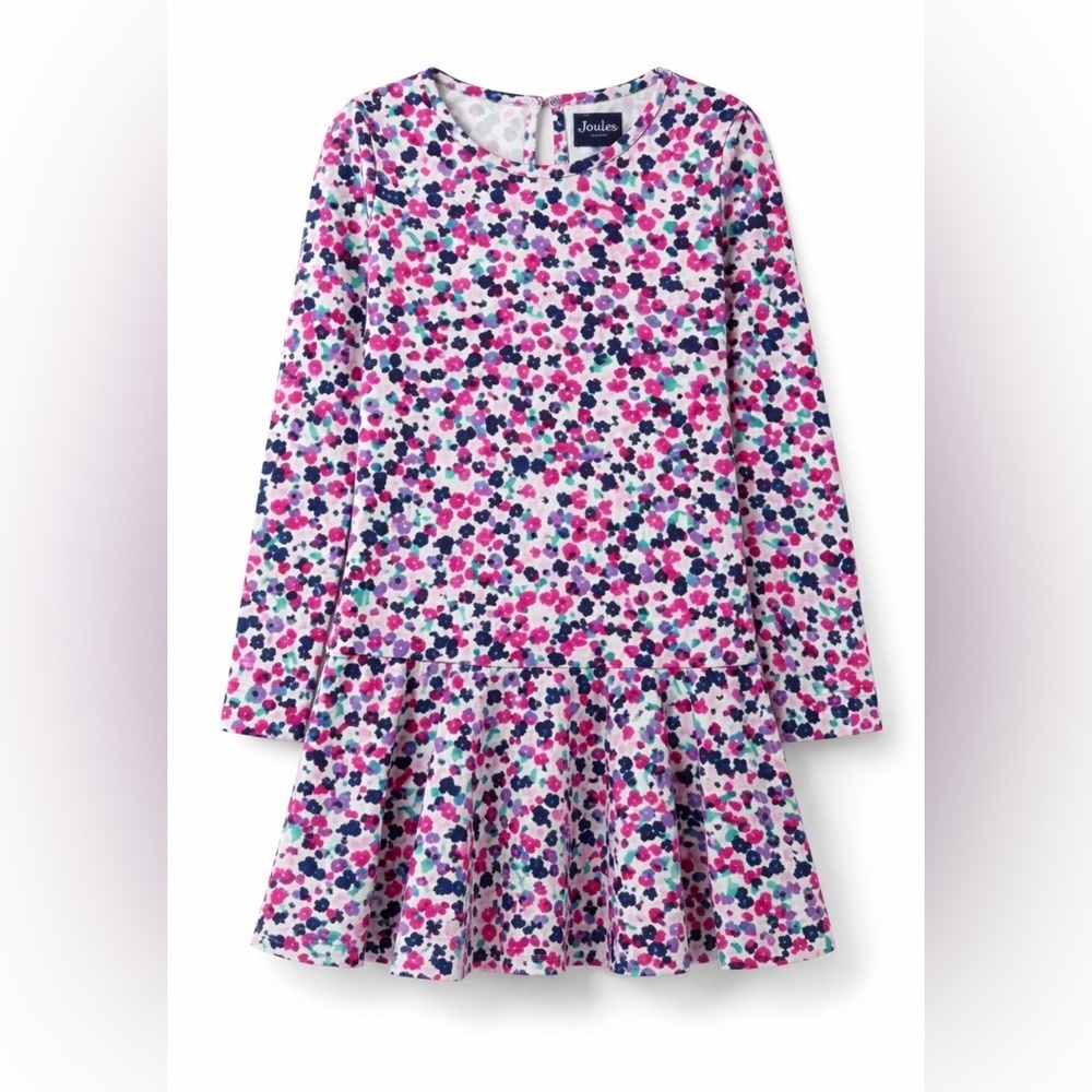 Joules Girls floral dress top - Picture 3 of 12